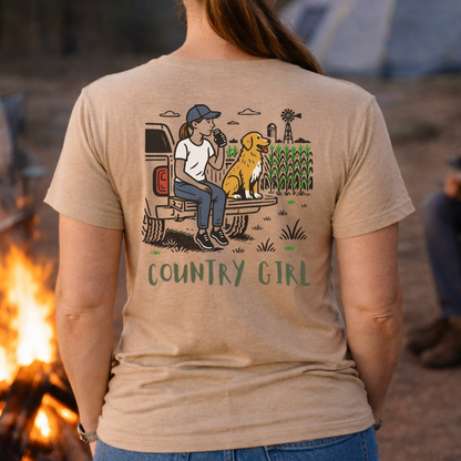 "Country Girl" - Super Soft Tee