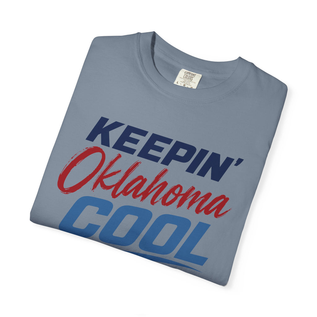 "Keepin' Oklahoma Cool" HVAC Pro Heavyweight T-Shirt