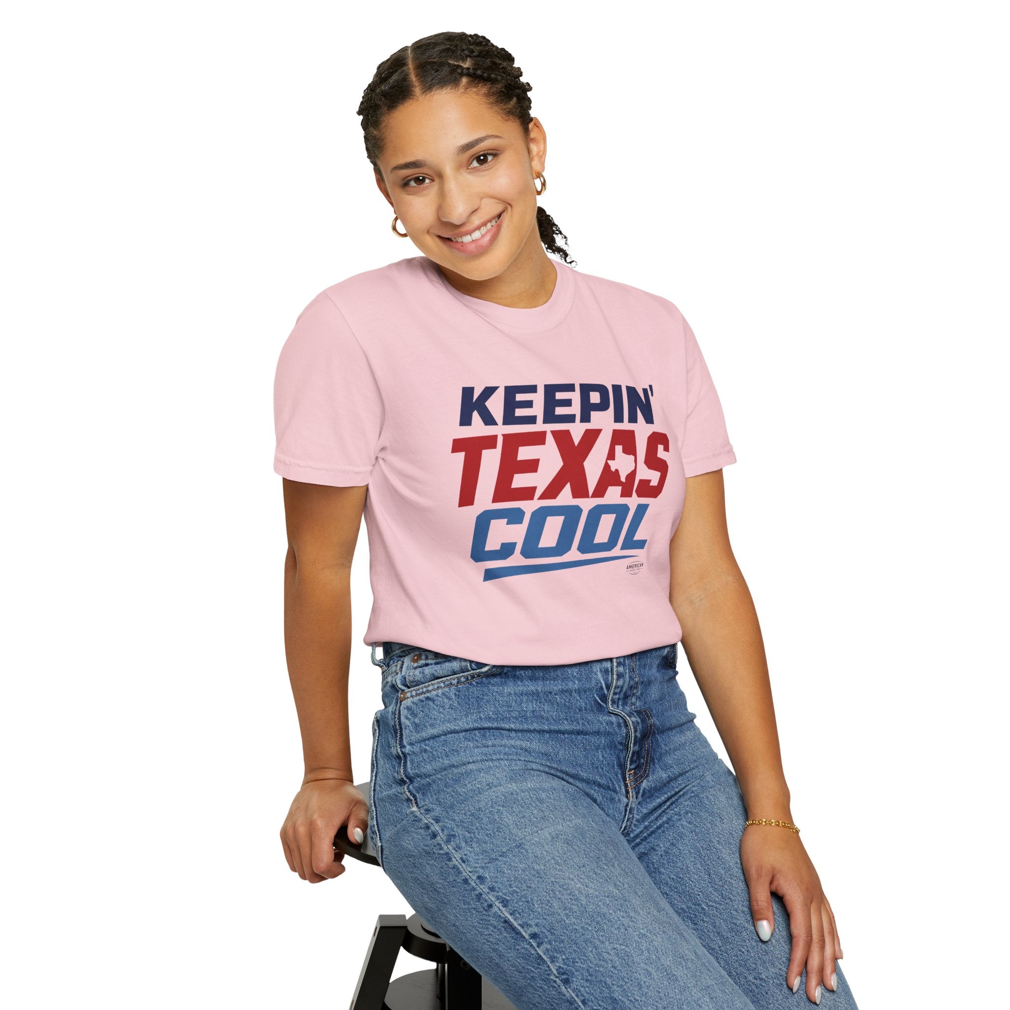 "Keepin' Texas Cool" HVAC Pro Heavyweight T-Shirt