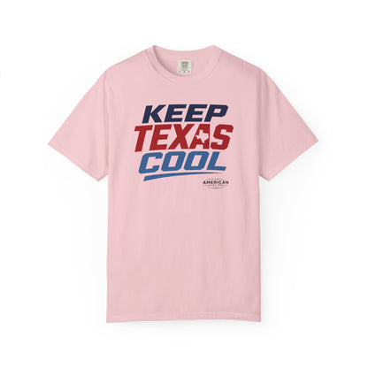 "Keep Texas Cool" HVAC Pro Heavyweight T-Shirt