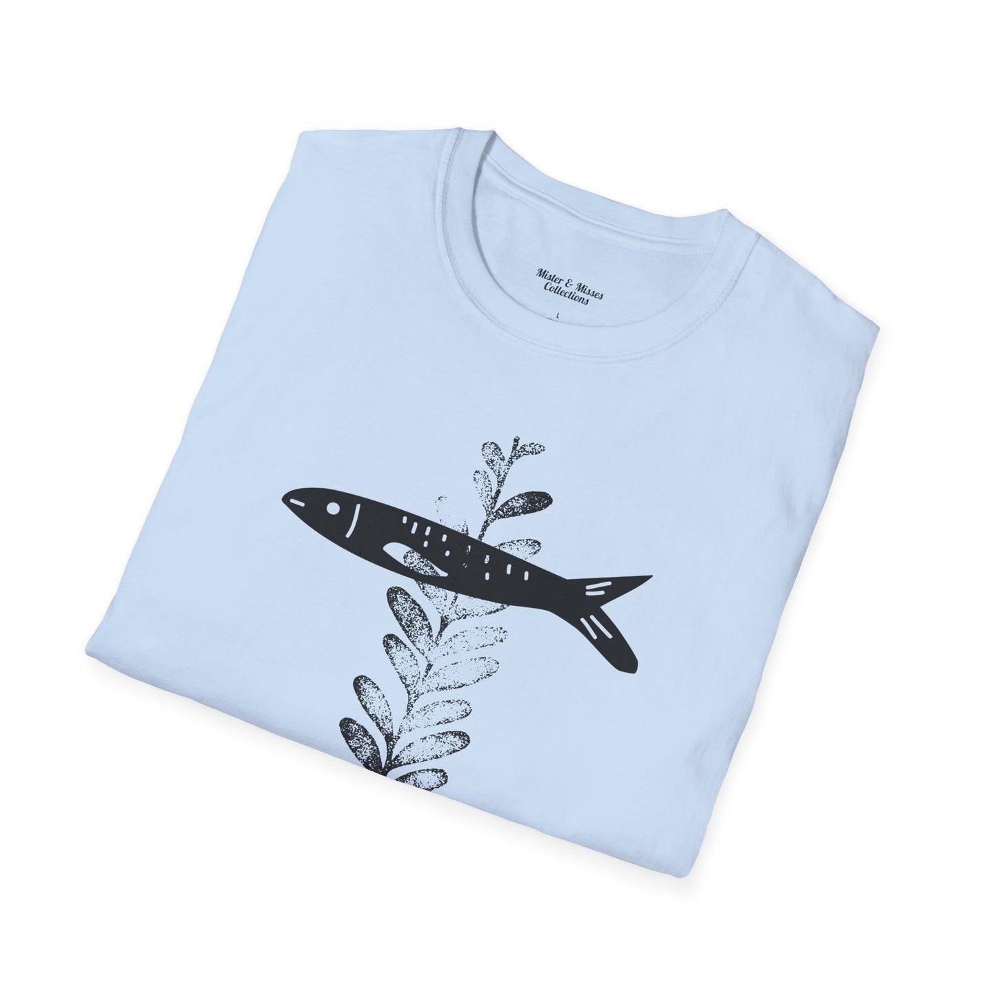 Fish and Plant Cross T-Shirt