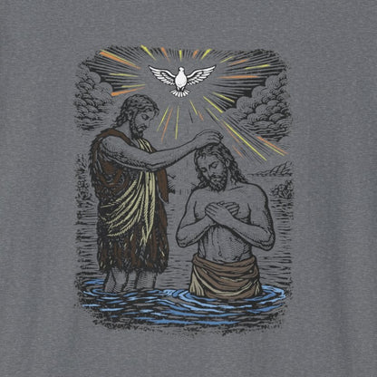 On the Jordan Pastel Linocut T-Shirt