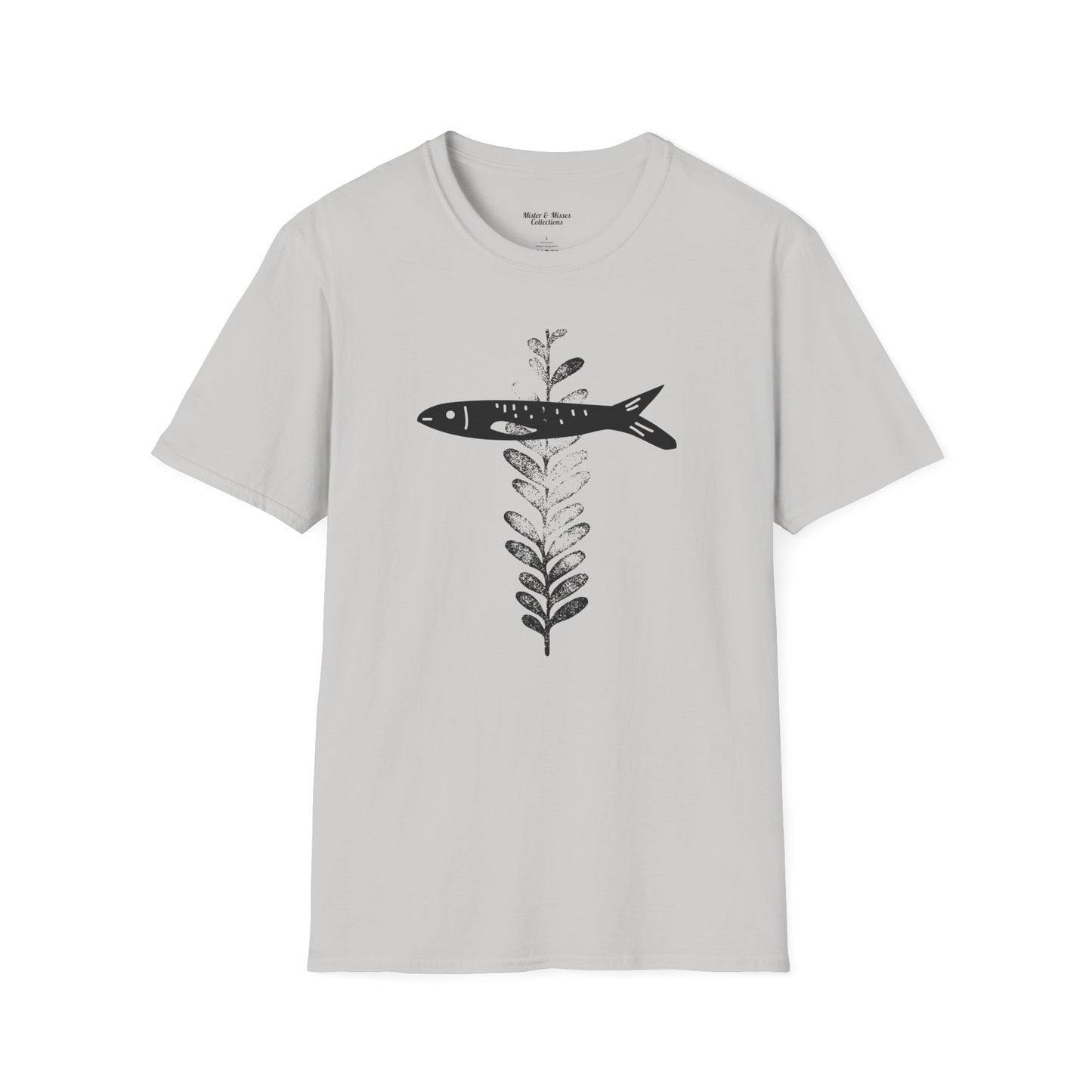 Fish and Plant Cross T-Shirt