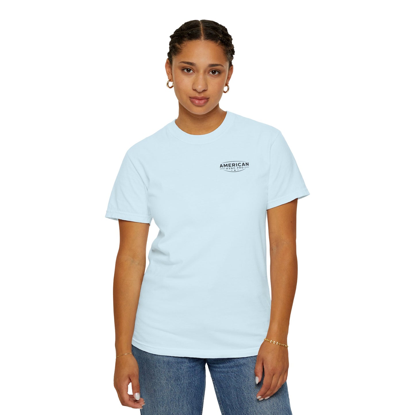 HVAC Eagle Farmer Heavyweight T-Shirt
