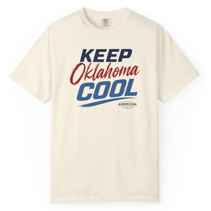 "Keep Oklahoma Cool" HVAC Pro Heavyweight T-Shirt