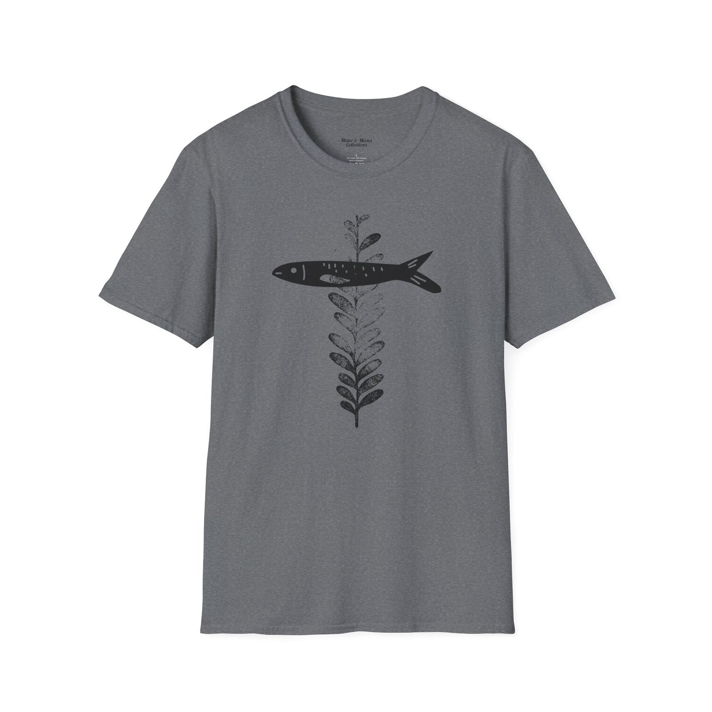 Fish and Plant Cross T-Shirt