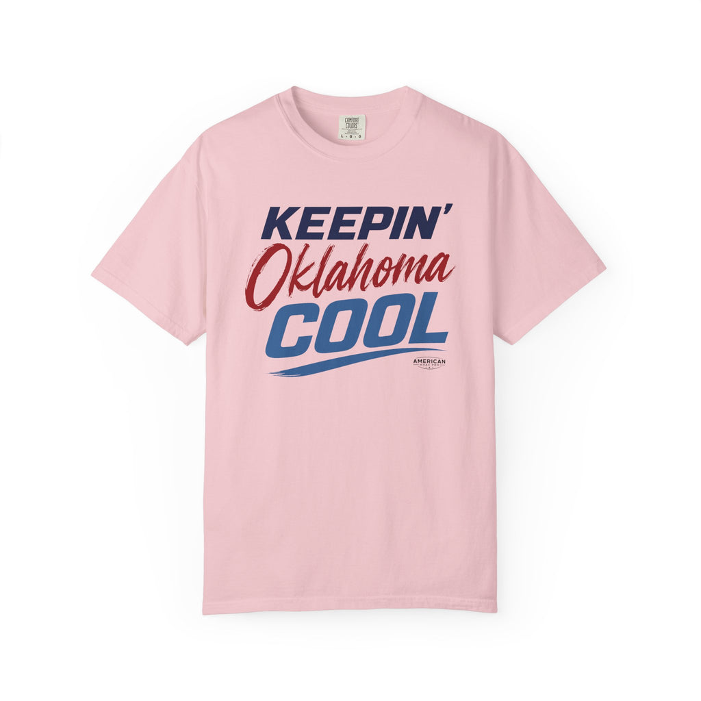 "Keepin' Oklahoma Cool" HVAC Pro Heavyweight T-Shirt