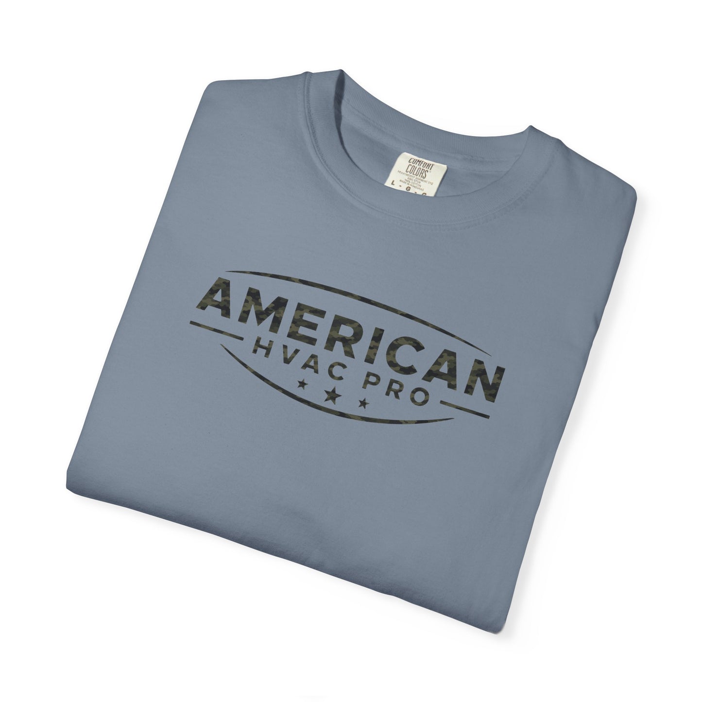 American HVAC Pro Logo Heavyweight T-Shirt