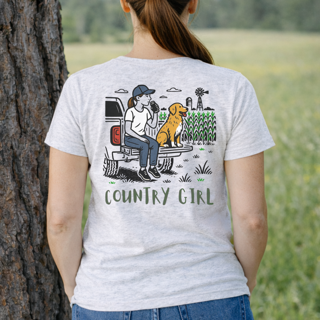 "Country Girl" - Super Soft Tee