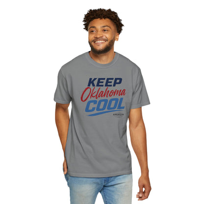 "Keep Oklahoma Cool" HVAC Pro Heavyweight T-Shirt