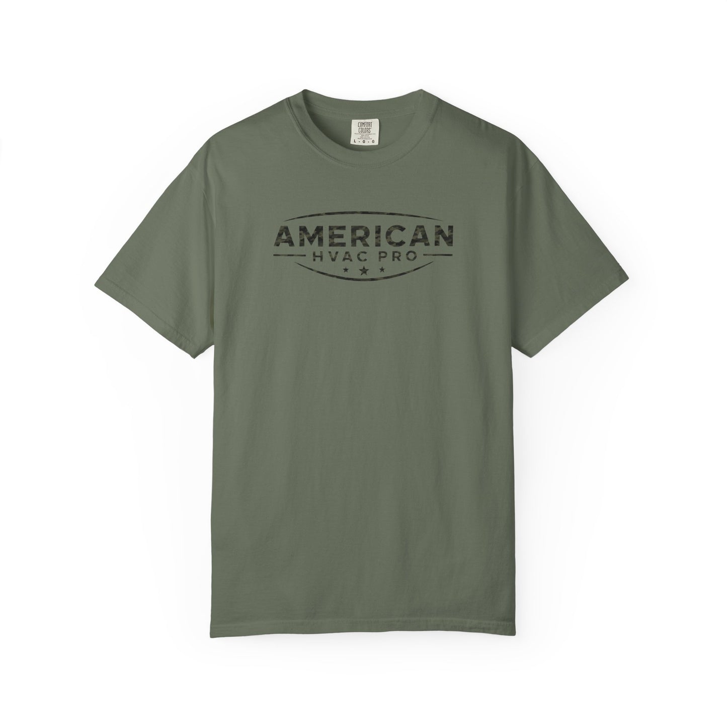 American HVAC Pro Logo Heavyweight T-Shirt