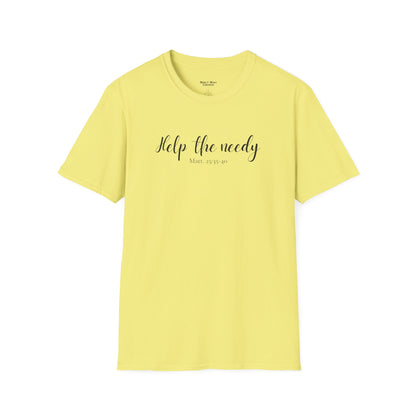 Women's "Help The Needy" T-Shirt