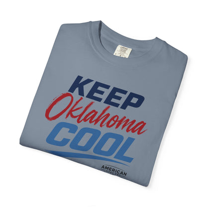 "Keep Oklahoma Cool" HVAC Pro Heavyweight T-Shirt