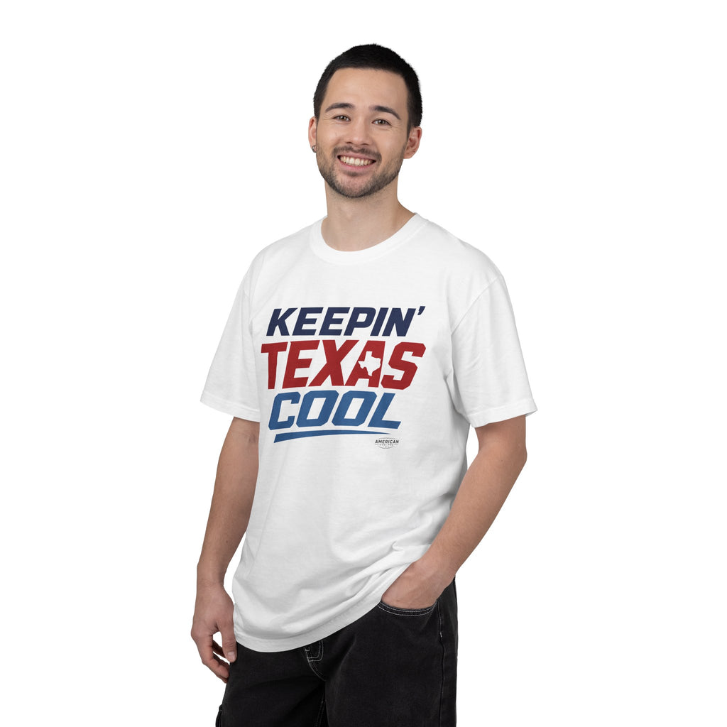 "Keepin' Texas Cool" HVAC Pro Heavyweight T-Shirt