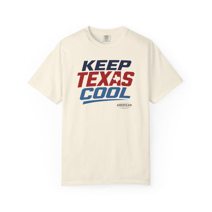 "Keep Texas Cool" HVAC Pro Heavyweight T-Shirt