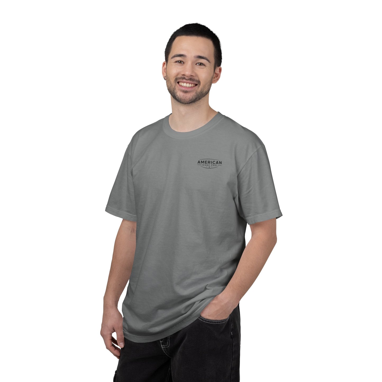 "American HVAC Pro" Funny Attic Vintage T-Shirt