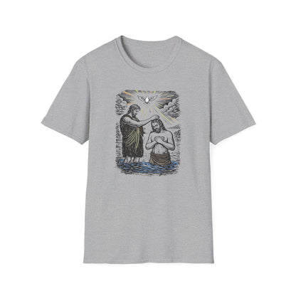 On the Jordan Pastel Linocut T-Shirt