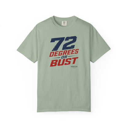 "72 Degrees or Bust" HVAC Pro Heavyweight T-Shirt