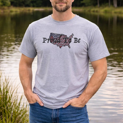 "Proud To Be" USA - T-Shirt
