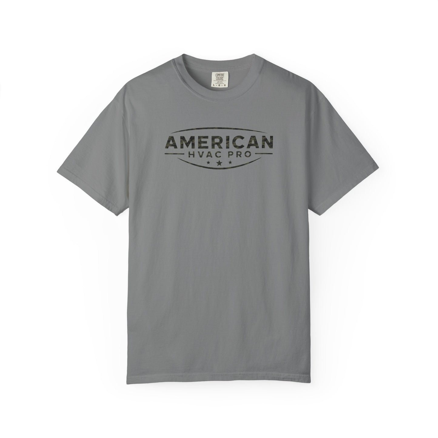 American HVAC Pro Logo Heavyweight T-Shirt