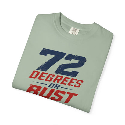 "72 Degrees or Bust" HVAC Pro Heavyweight T-Shirt