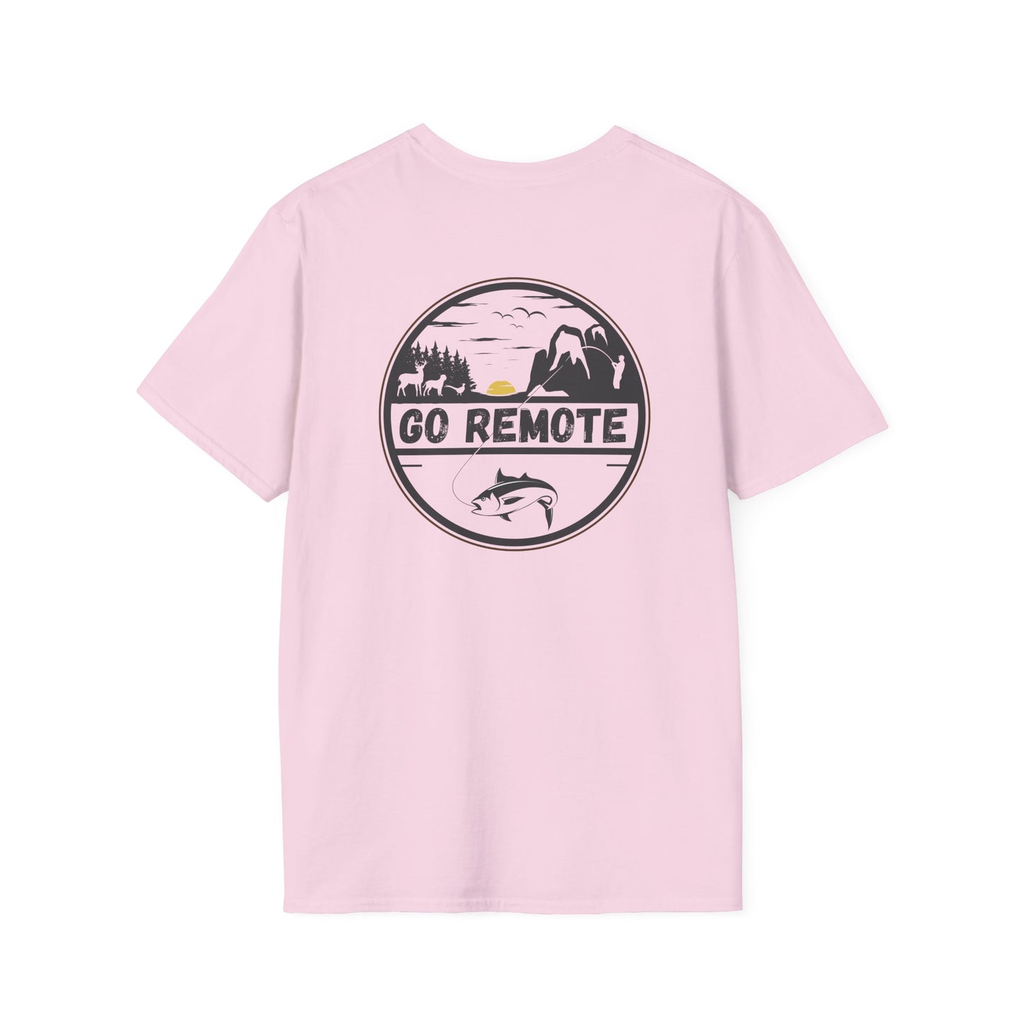 "Go Remote" Fishing/Adventure T-Shirt