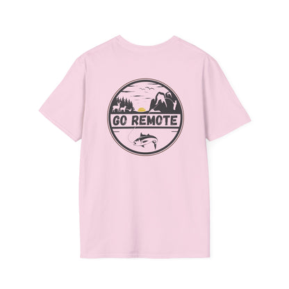 "Go Remote" Fishing/Adventure T-Shirt