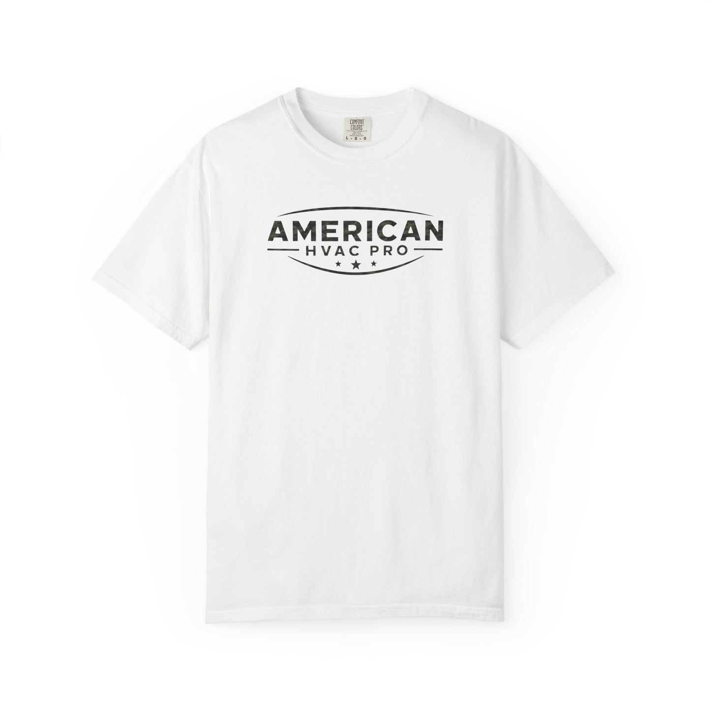 American HVAC Pro Logo Heavyweight T-Shirt