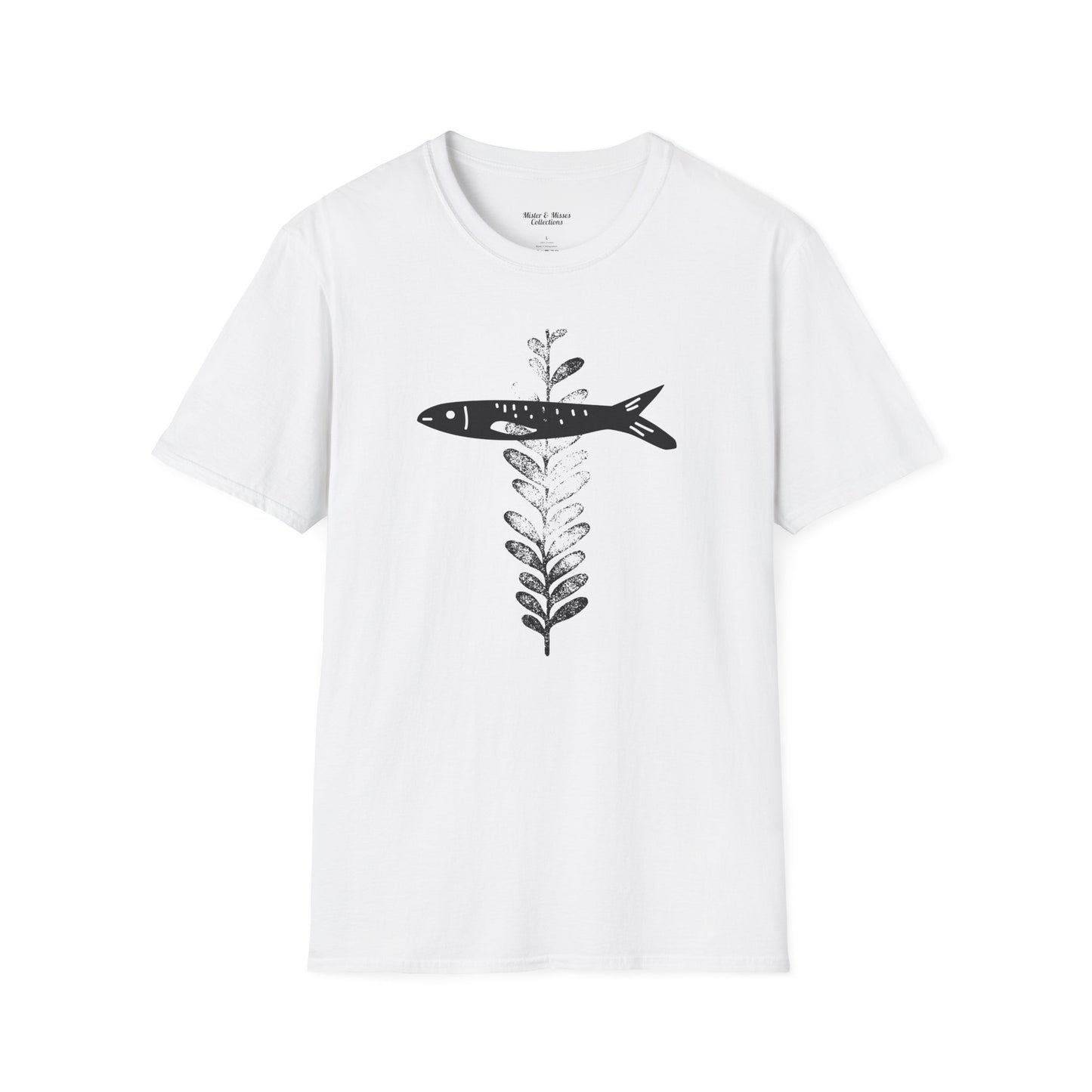 Fish and Plant Cross T-Shirt