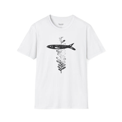 Fish and Plant Cross T-Shirt
