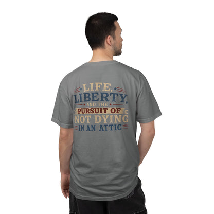 "American HVAC Pro" Funny Attic Vintage T-Shirt