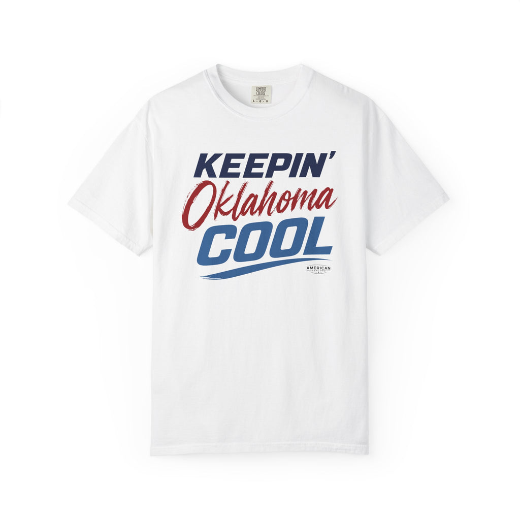 "Keepin' Oklahoma Cool" HVAC Pro Heavyweight T-Shirt