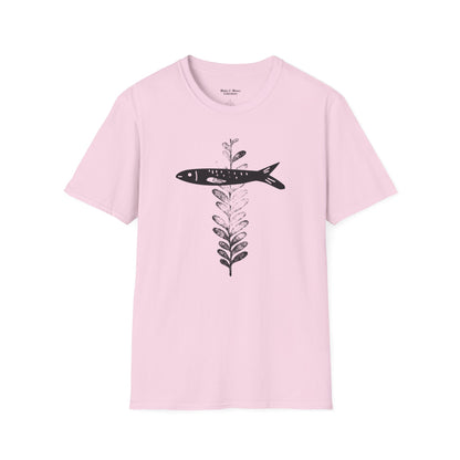 Fish and Plant Cross T-Shirt