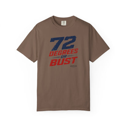 "72 Degrees or Bust" HVAC Pro Heavyweight T-Shirt
