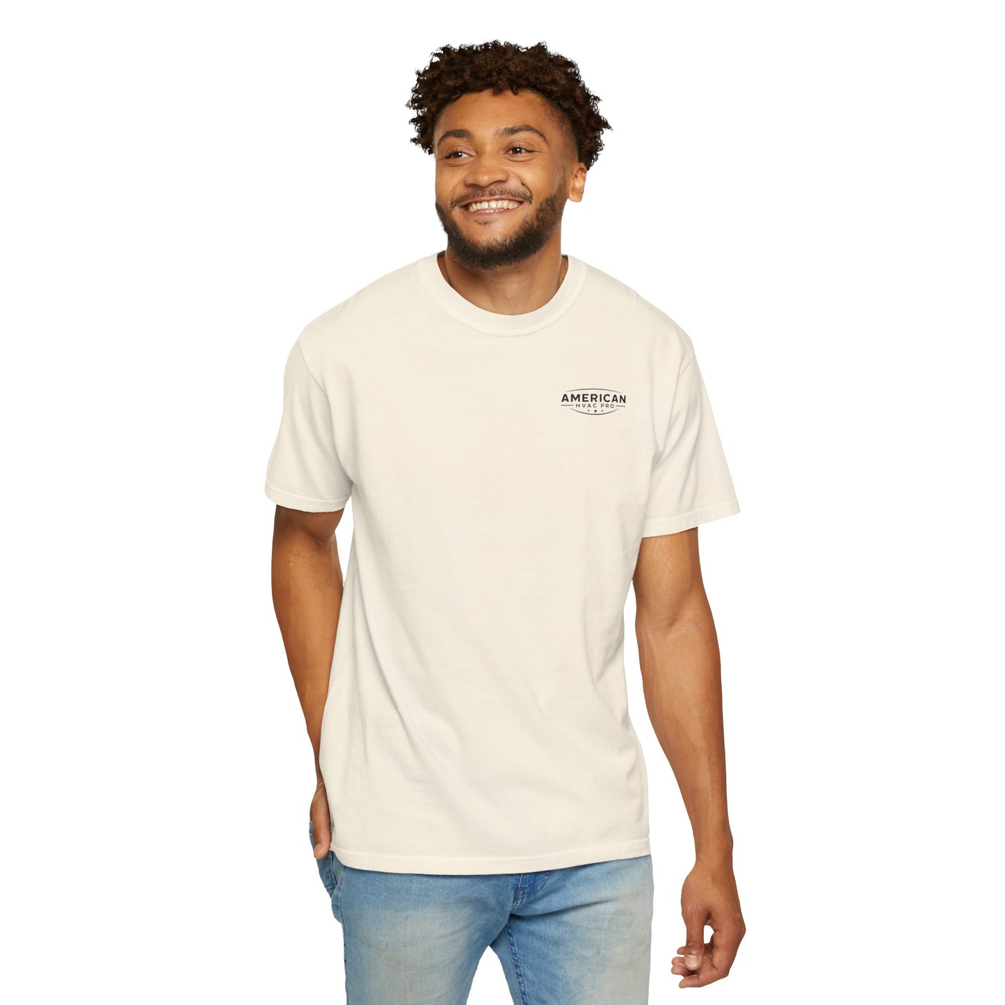 HVAC Pro Refrigeration Cycle Heavyweight T-Shirt