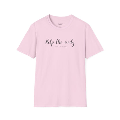 Women's "Help The Needy" T-Shirt