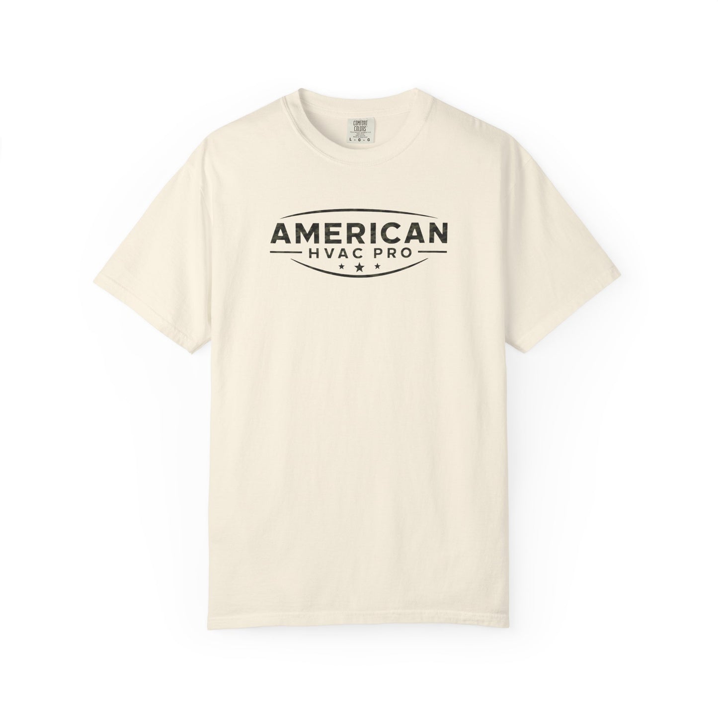 American HVAC Pro Logo Heavyweight T-Shirt