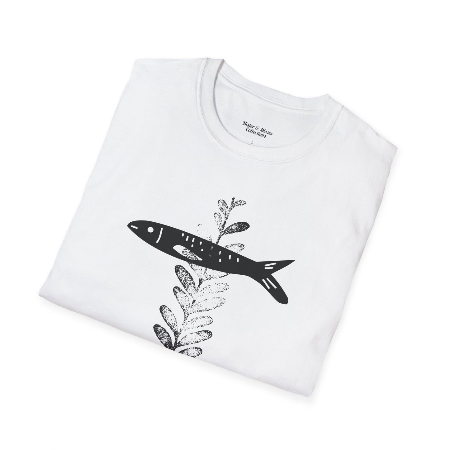 Fish and Plant Cross T-Shirt