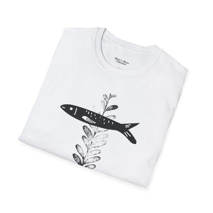 Fish and Plant Cross T-Shirt