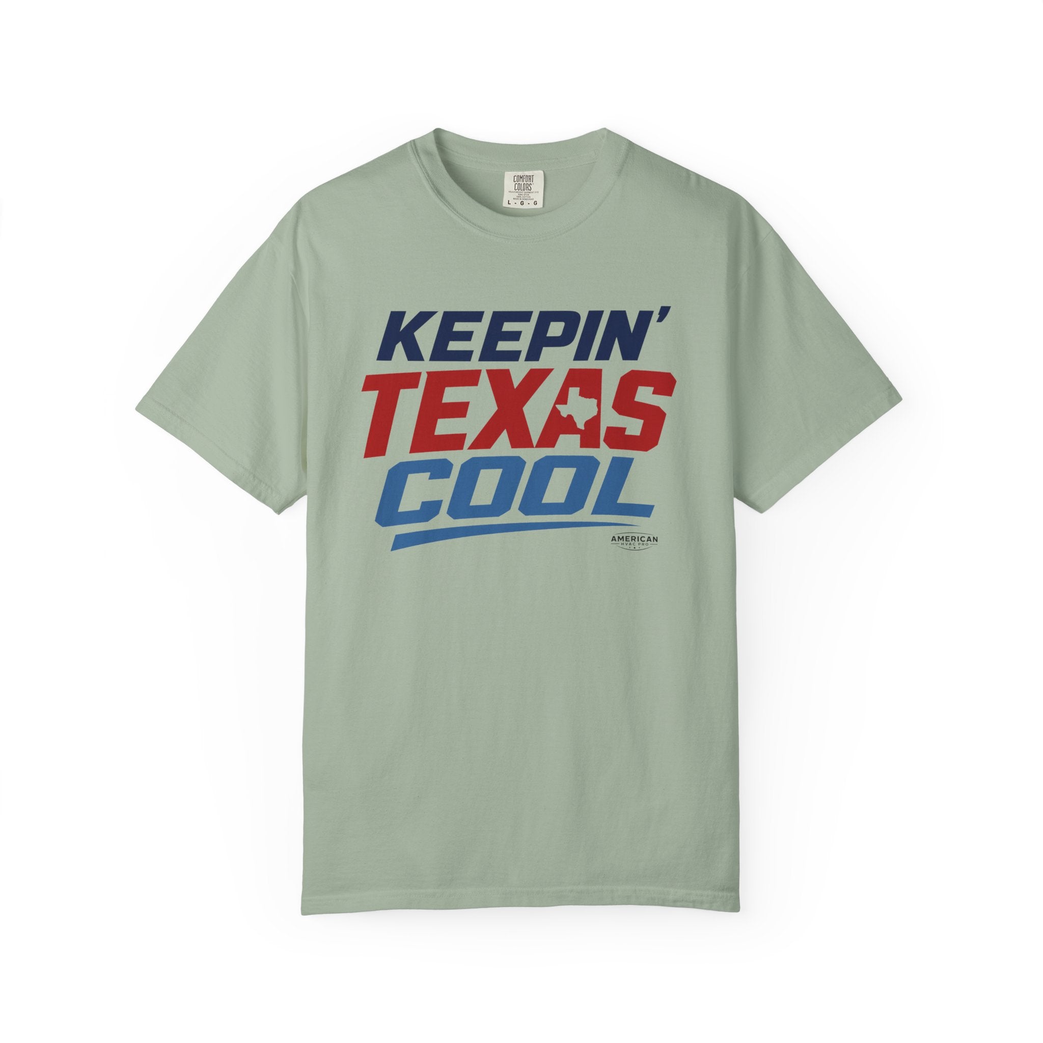 "Keepin' Texas Cool" HVAC Pro Heavyweight T-Shirt