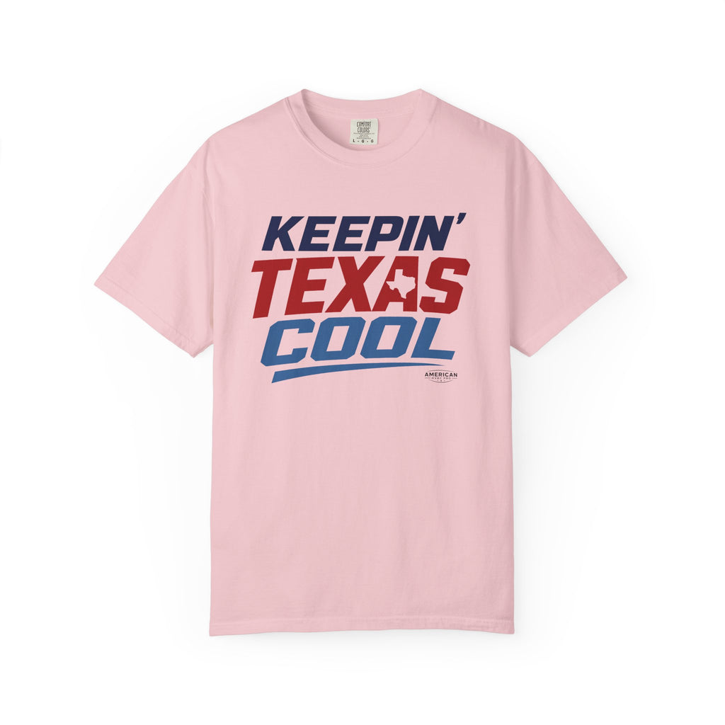 "Keepin' Texas Cool" HVAC Pro Heavyweight T-Shirt