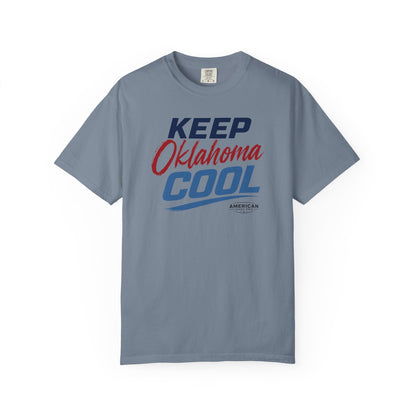 "Keep Oklahoma Cool" HVAC Pro Heavyweight T-Shirt