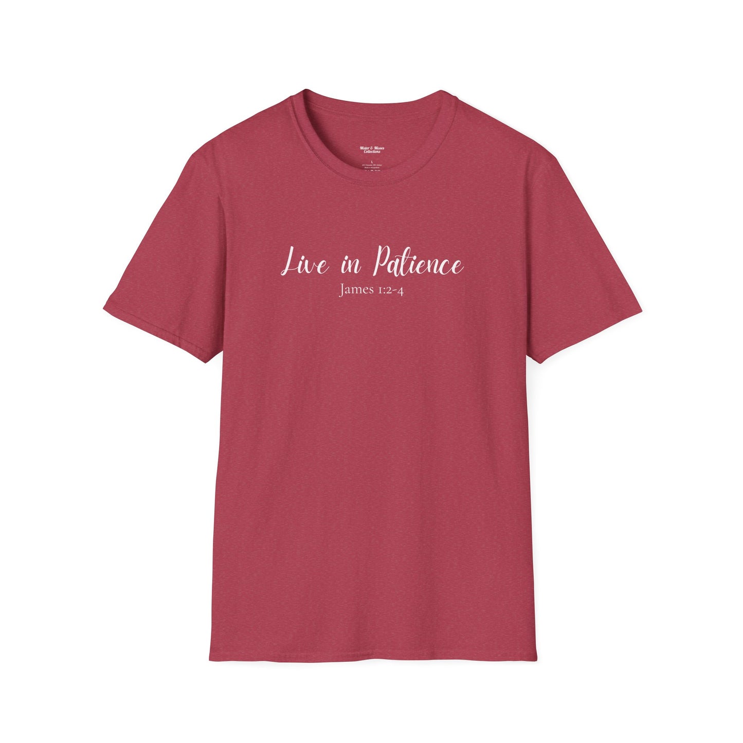Women's "Live in Patience"