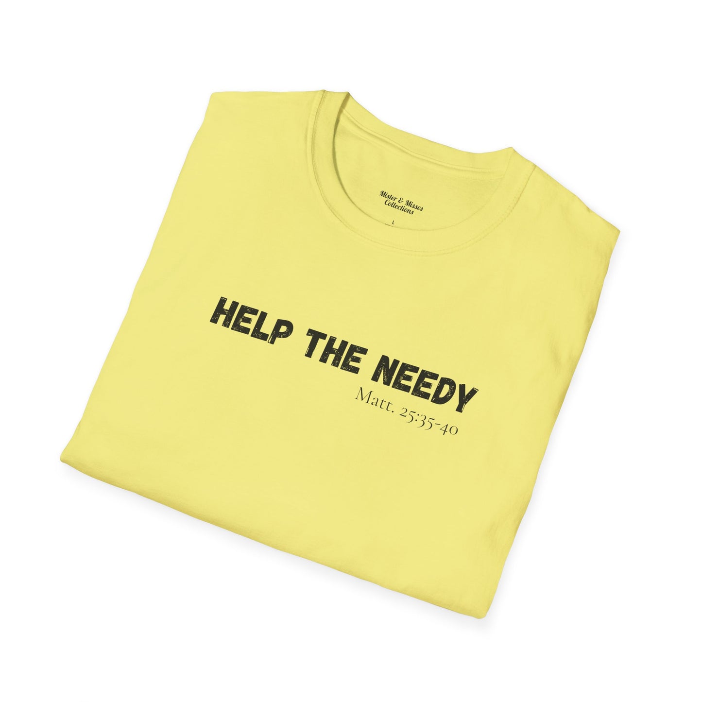 Men's "Help The Needy" T-Shirt