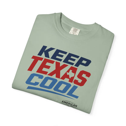 "Keep Texas Cool" HVAC Pro Heavyweight T-Shirt
