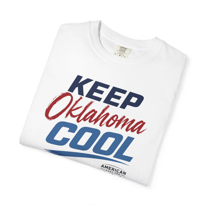 "Keep Oklahoma Cool" HVAC Pro Heavyweight T-Shirt