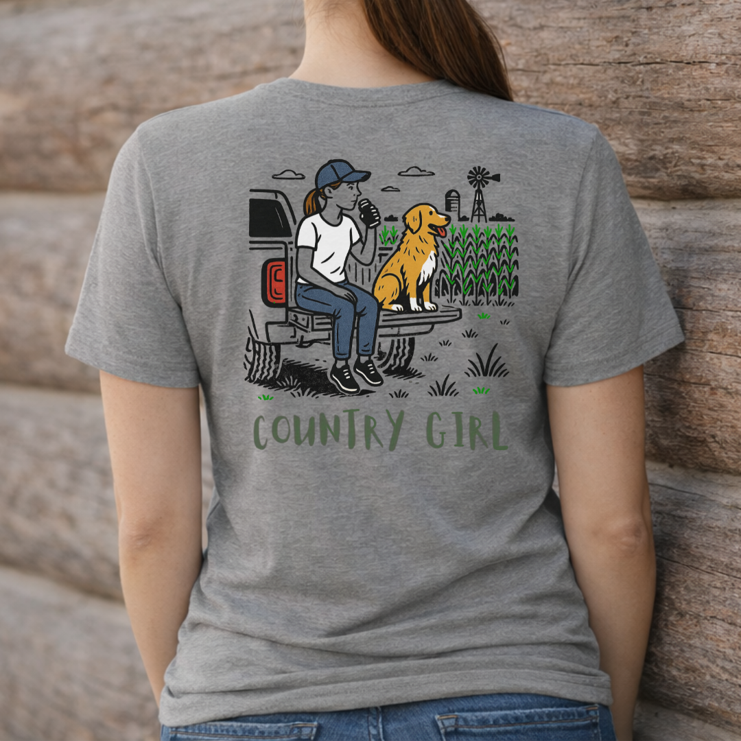 "Country Girl" - Super Soft Tee