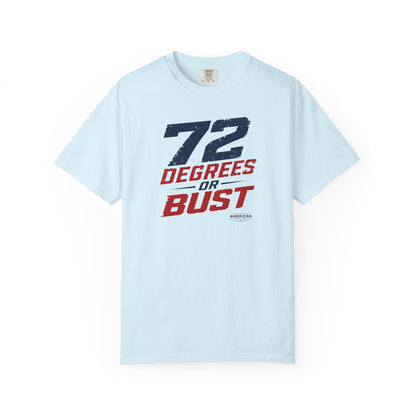 "72 Degrees or Bust" HVAC Pro Heavyweight T-Shirt