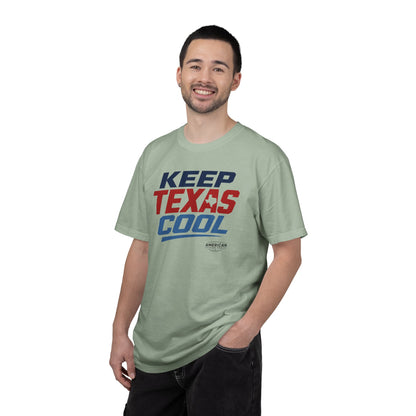 "Keep Texas Cool" HVAC Pro Heavyweight T-Shirt