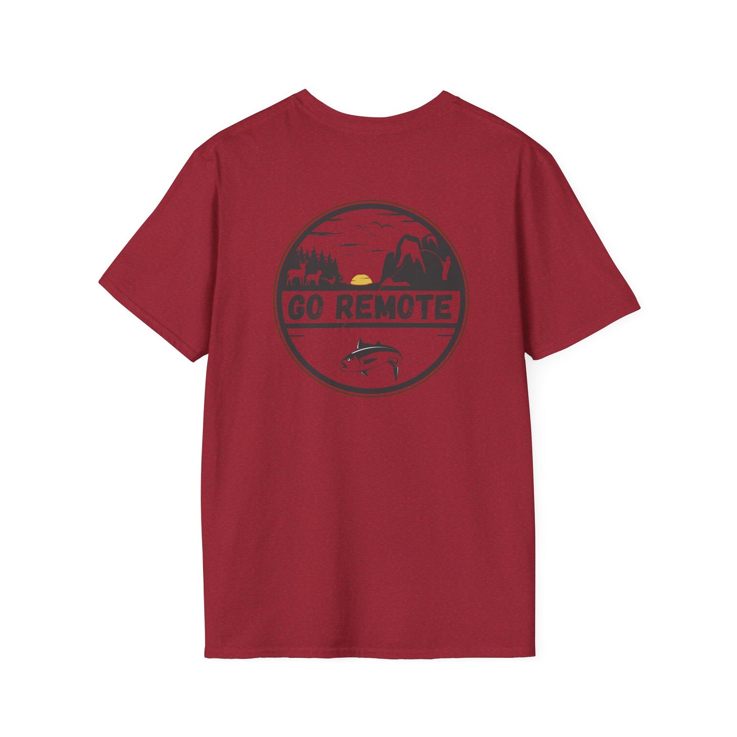 "Go Remote" Fishing/Adventure T-Shirt